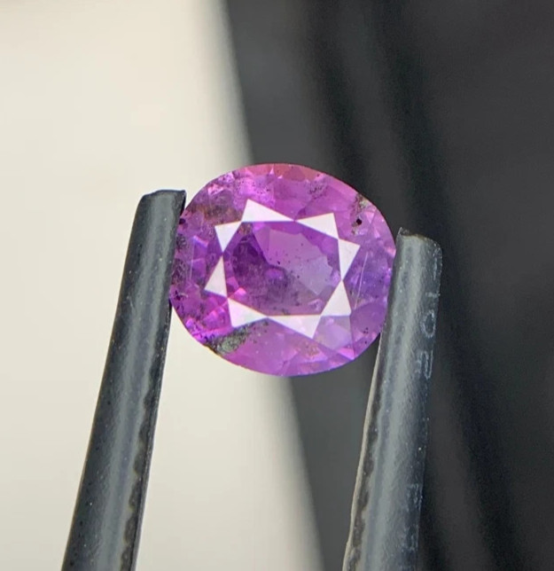 5 Ct Natural Corrundum Kashmir Sapphire Oval Shape Loose Gemstone