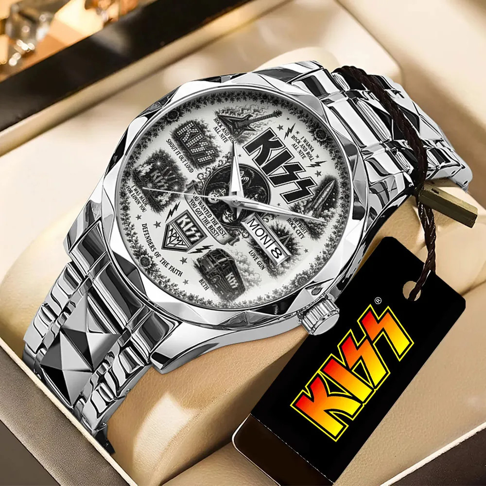 KISS Alloy Luxury Quartz Watch