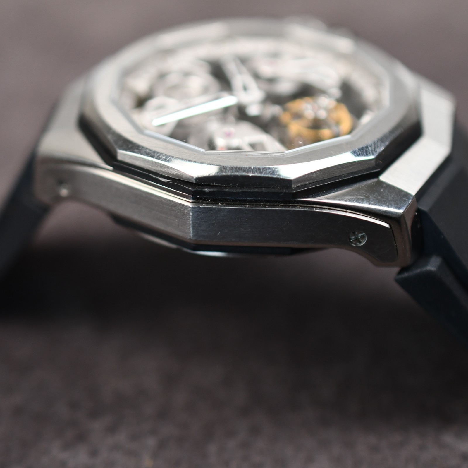 Corum AC-One 45 Admiral’s Cup Tourbillon Openworked $82,250 Titanium 45mm A298