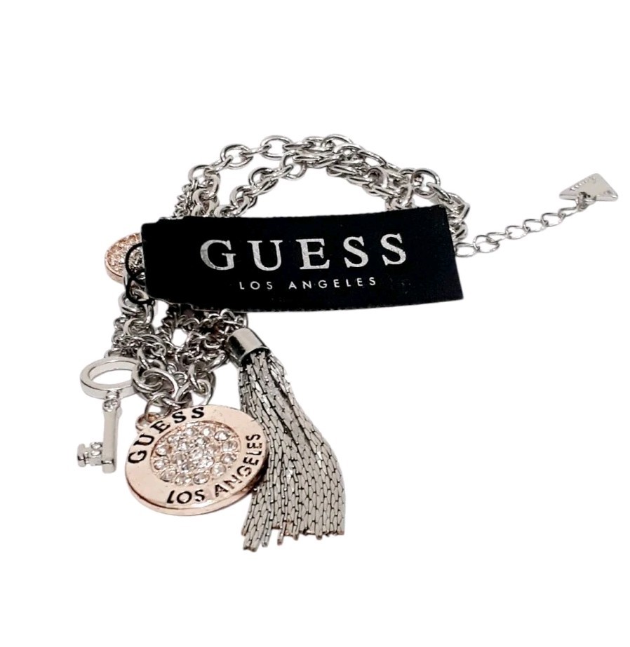 Guess Charm Necklace Rare SEE DESCRIPTION Free Ship!