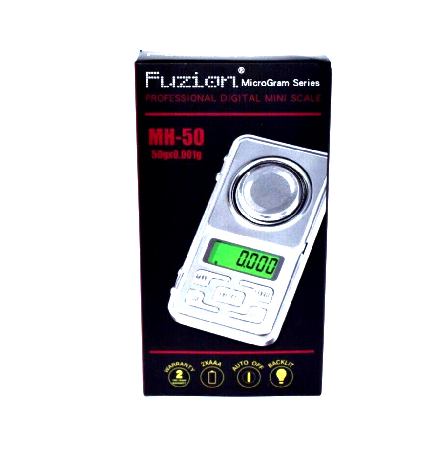 Fuzion MicroGram Series – MH-50- Professional Digital Mini Scale- 50G x 0.001G
