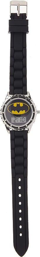 Accutime Kids Batman Digital Display Black Quartz Watch BAT4045AZ