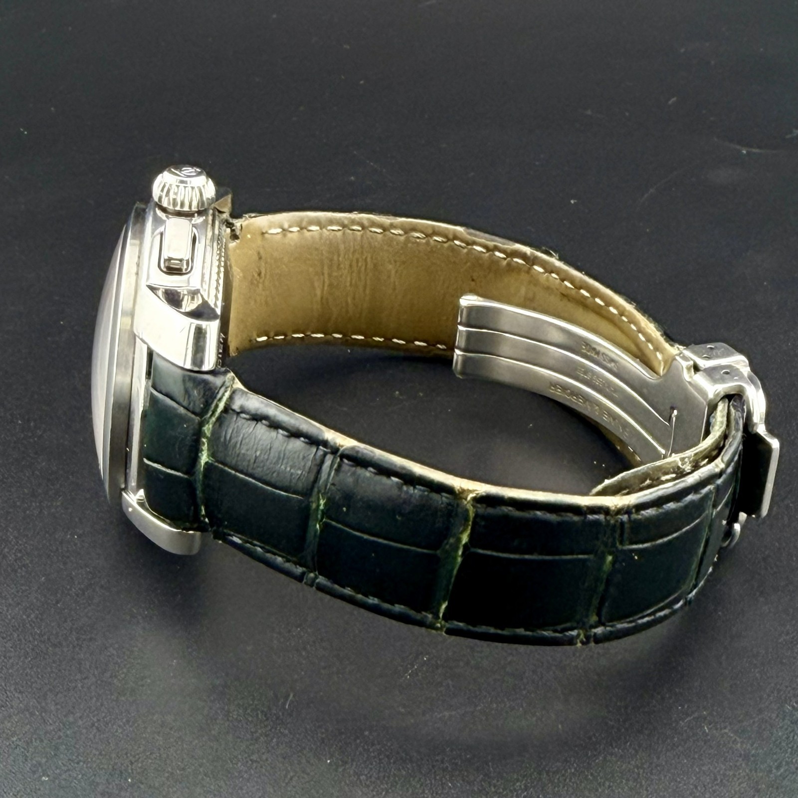 BAUME & MERCIER CAPELAND CHRONOGRAPH STAINLESS STEEL WATCH MV045216
