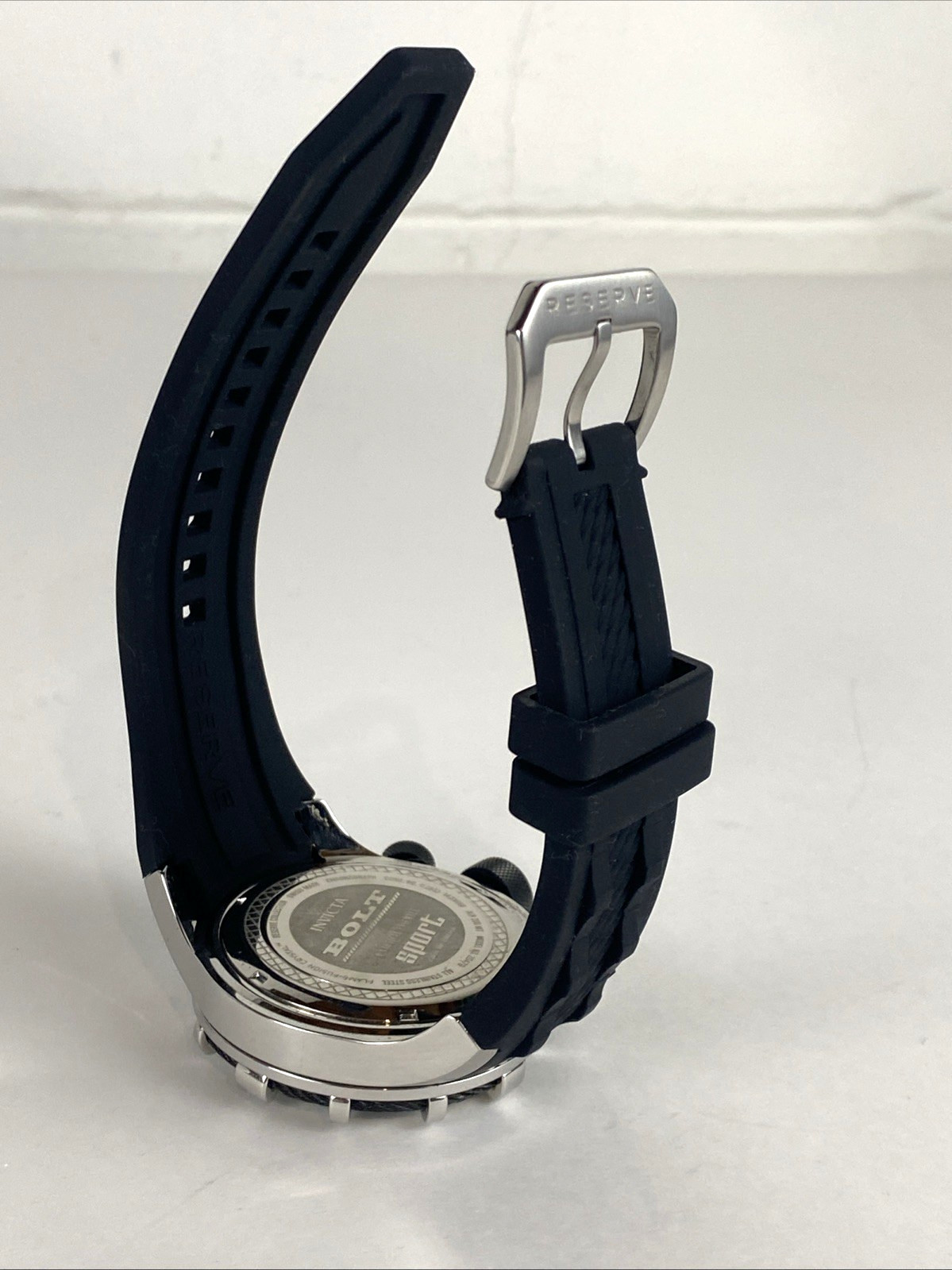 Invicta Reserve Bolt 20479 Nautical Chronograph Sport Watch 50mm Has New Battery