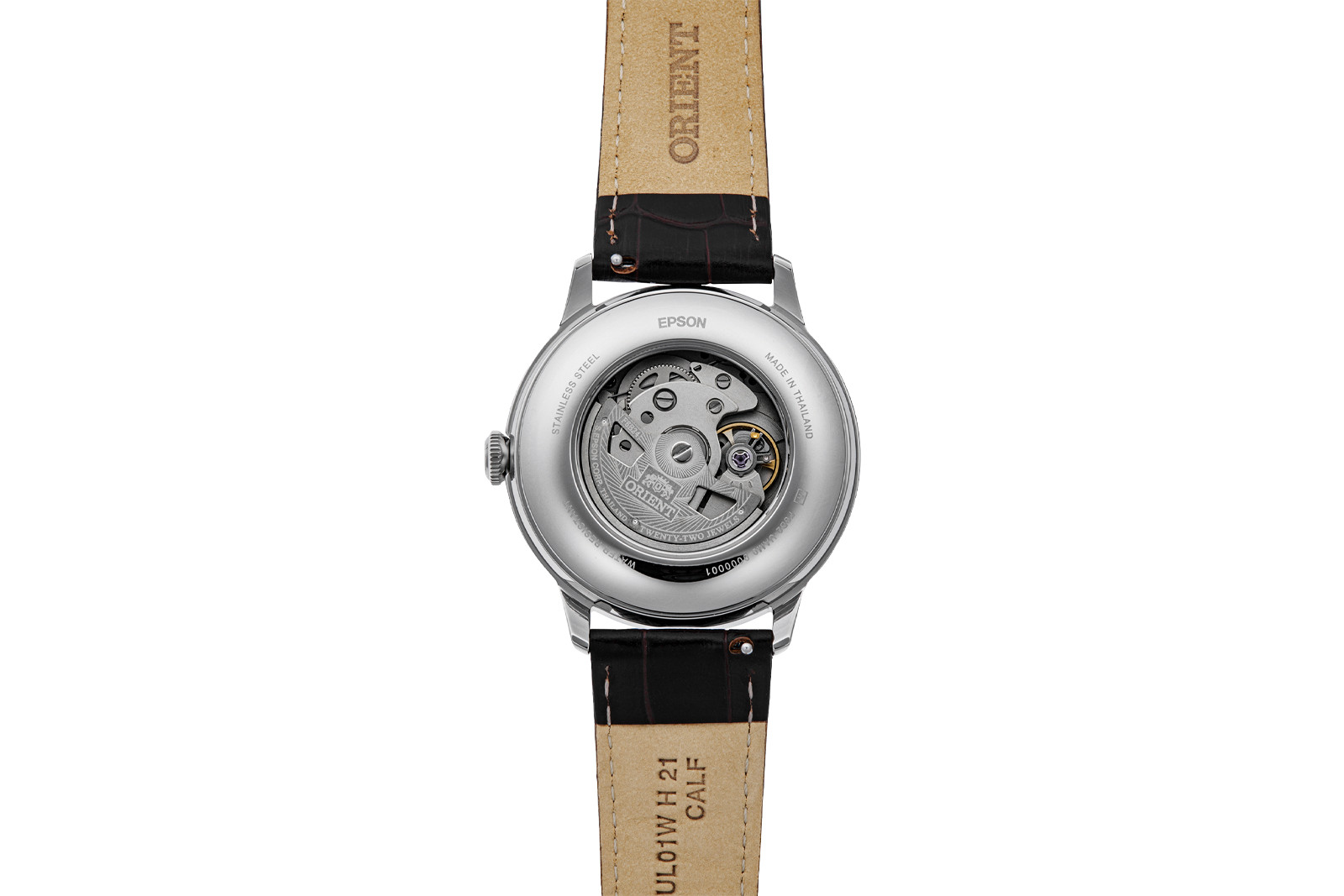 Orient Bambino Version 9 41.5mm Automatic Dress Watch RA-AK0807R30B