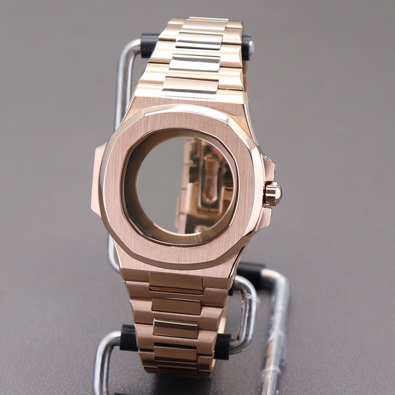 39.5mm Sterile Watch Case And Strap Stainless Steel For Seiko Nh35 Nh36 Movement