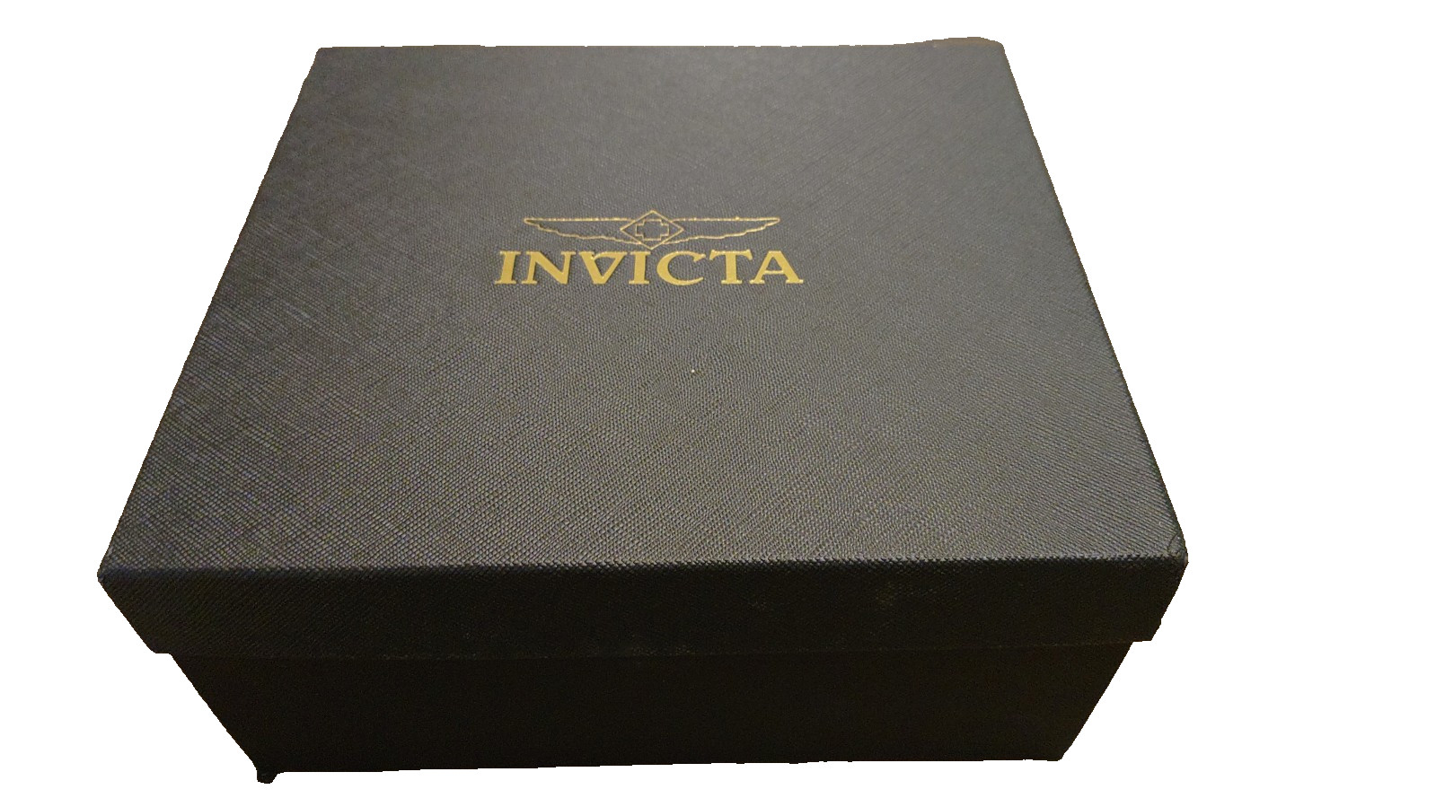 Invicta Specialty Display Box – Carbon Fiber Look. Glossy. Unique Find