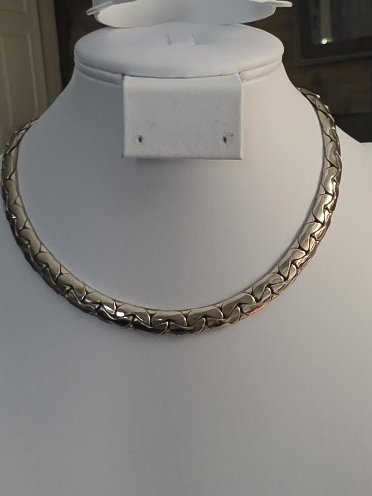 Vintage Coro Goldtone Choker Necklace 15 In Signed