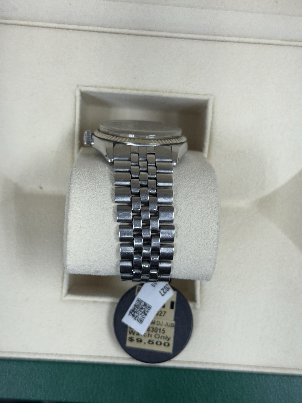 Rolex Datejust 1601 Silver Jubilee Bracelet with Silver Bezel “WATCH ONLY”
