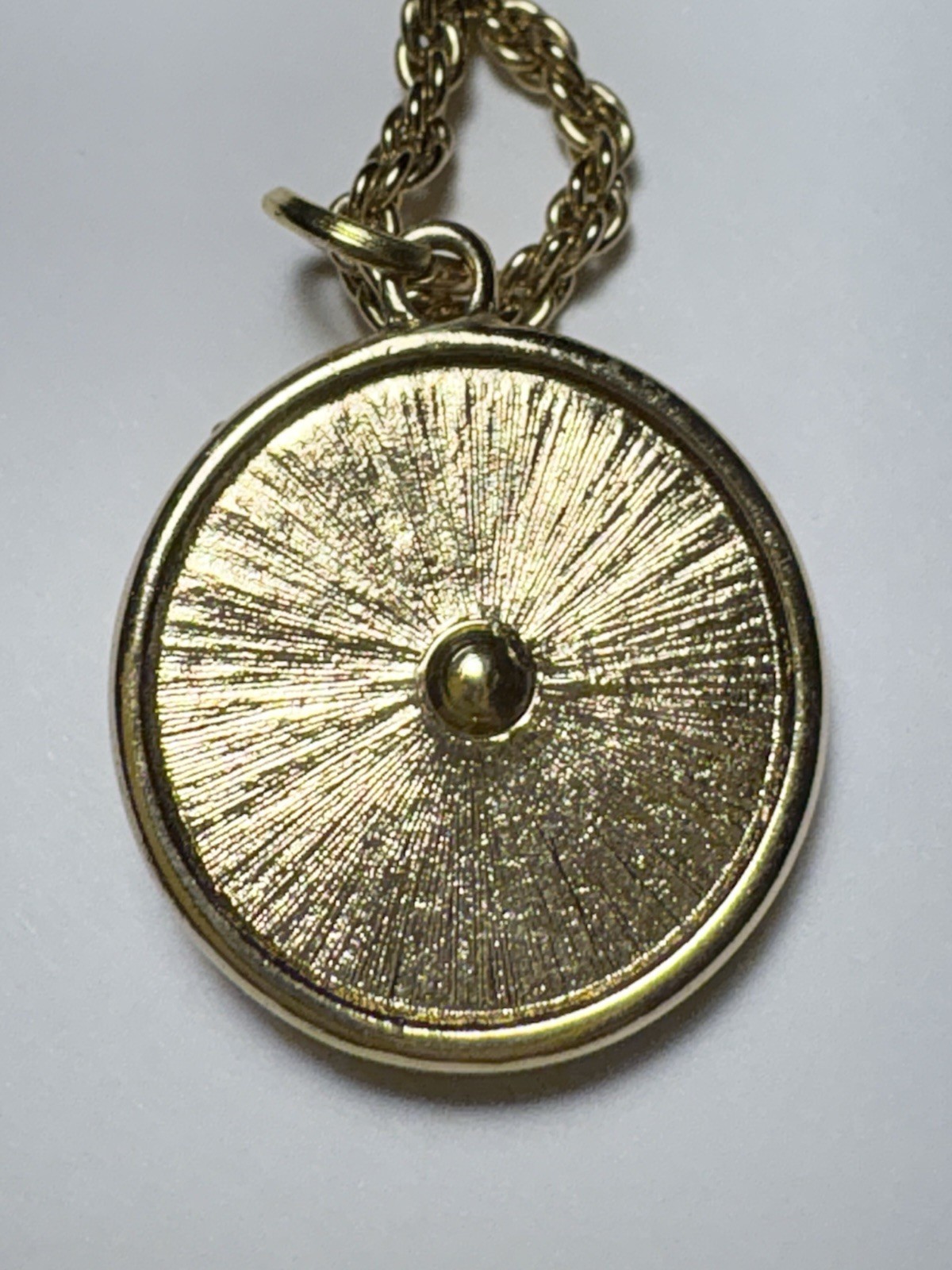 Gold Plated 3D Angel Marked 925 Italy Necklace “ You Are An Angel” Medallion