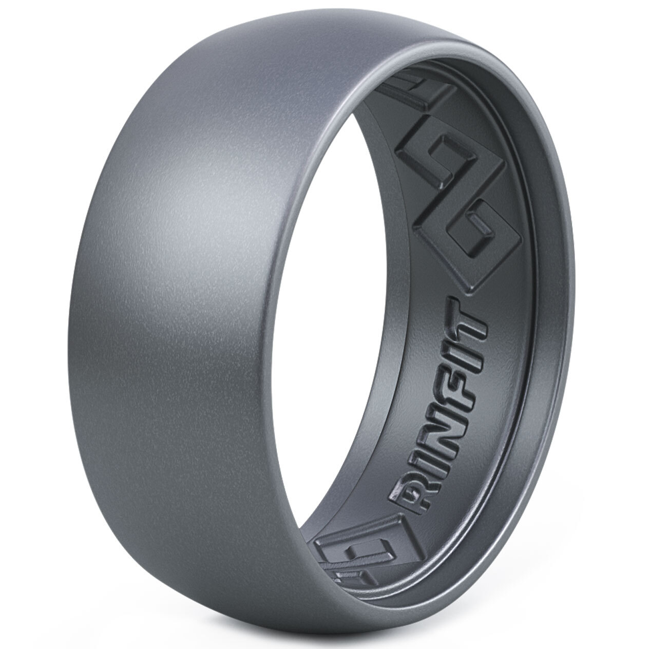 Silicone Wedding Ring for Him & Her by Rinfit – Couple Rubber Ring Set Classy