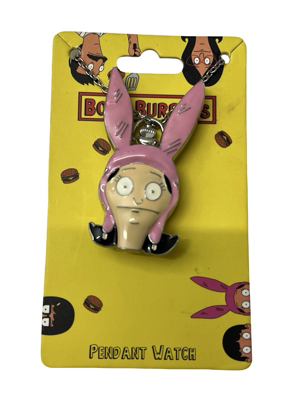 Bobs Burgers 20th Century Fox Louise Belcher Pendant Watch