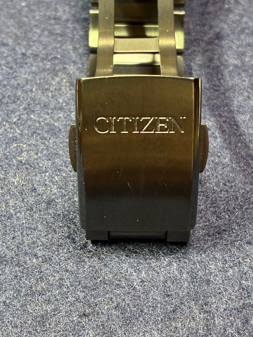 CITIZEN ATTESA H800-T025871 Eco-Drive Chronograph Black Titanium