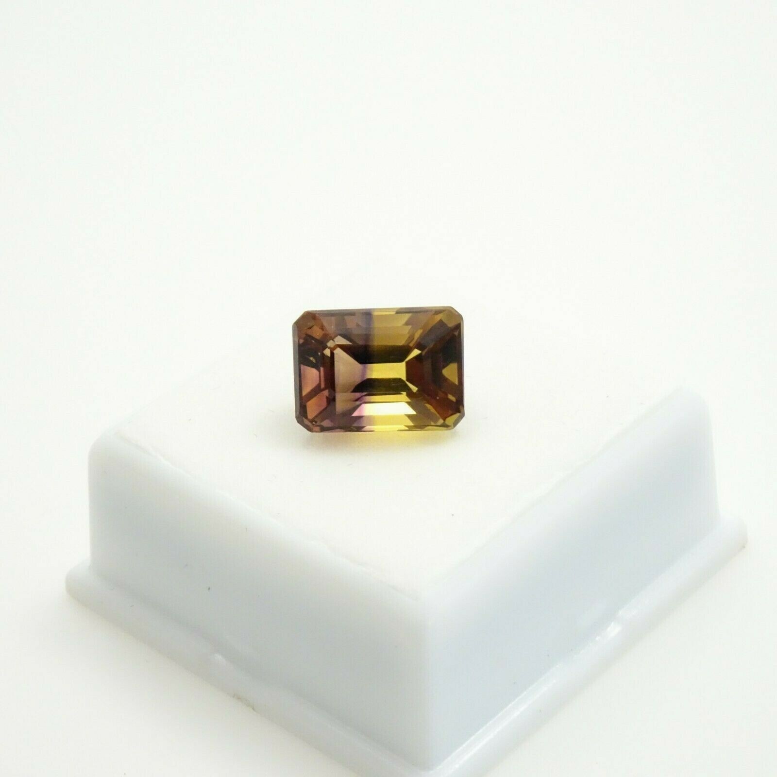 Ametrine – 7.21ct -13x9mm – Emerald Cut- Ametrine Loose Gemstone