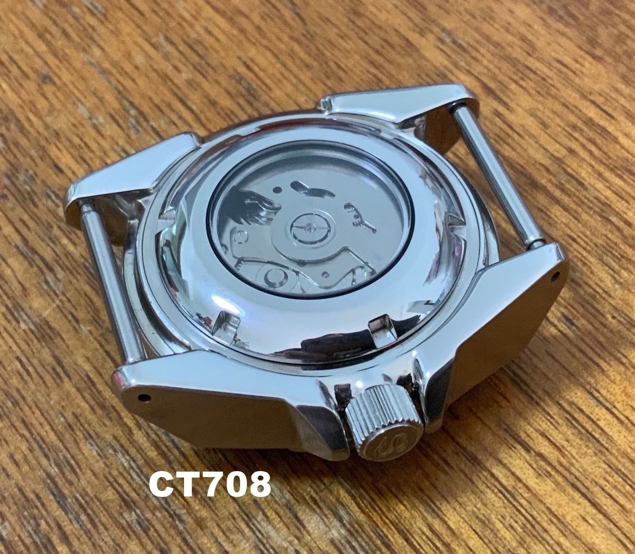 SKX007/SRPD Samurai Conversion Watch Case – CT708 Polished/Brushed