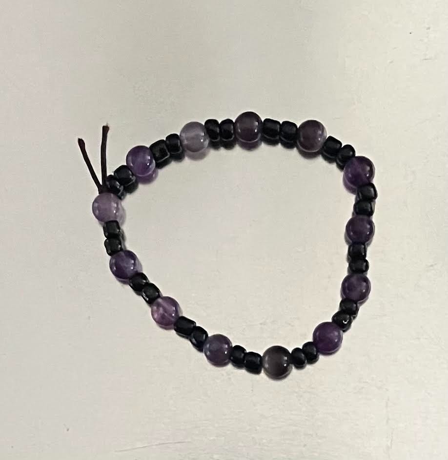 Stone & Glass Bead Bracelets, LGBTQIA+ Pride, Afro Pride, MiaChavi Geekery