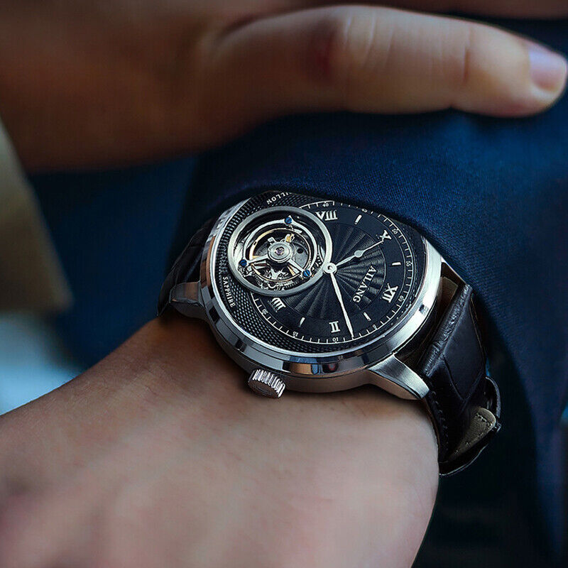 AILANG Watch Tourbillon Manual Winding Mechanical Wristwatches Men’s Watch