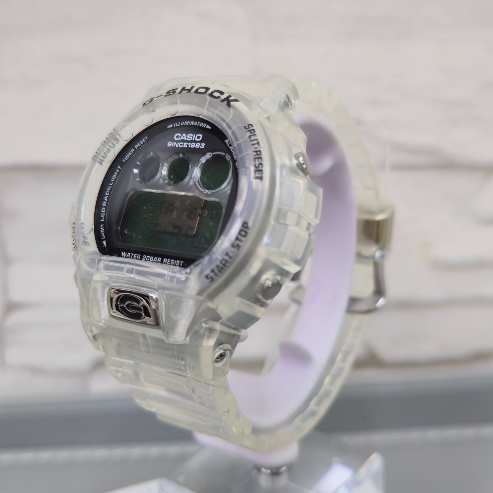 Casio G-Shock 40th Anniversary Clear Remix DW-6940RX-7 Digital New Men’s Watch
