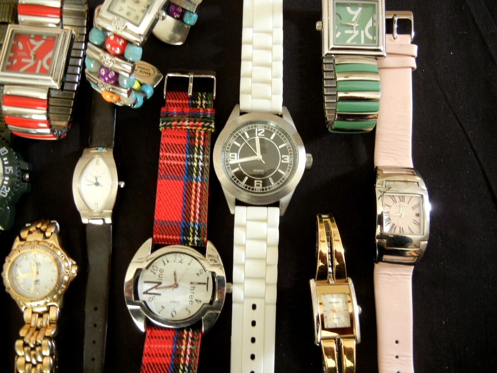 WATCHES Large Lot of New and Nearly New All Running!!! Great Everyday Wear!