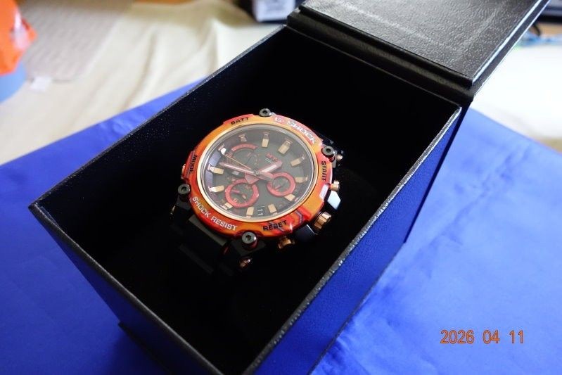 G-Shock 40th Anniversary Flare Red MT G MTG B3000FR 1AJR Limited Edition