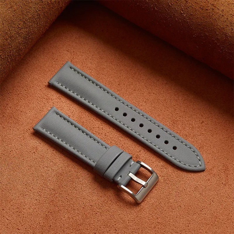 Nylon Canvas Watch Strap 18 19 20mm 21 22mm 23mm 24mm Sailcloth Waterproof Band