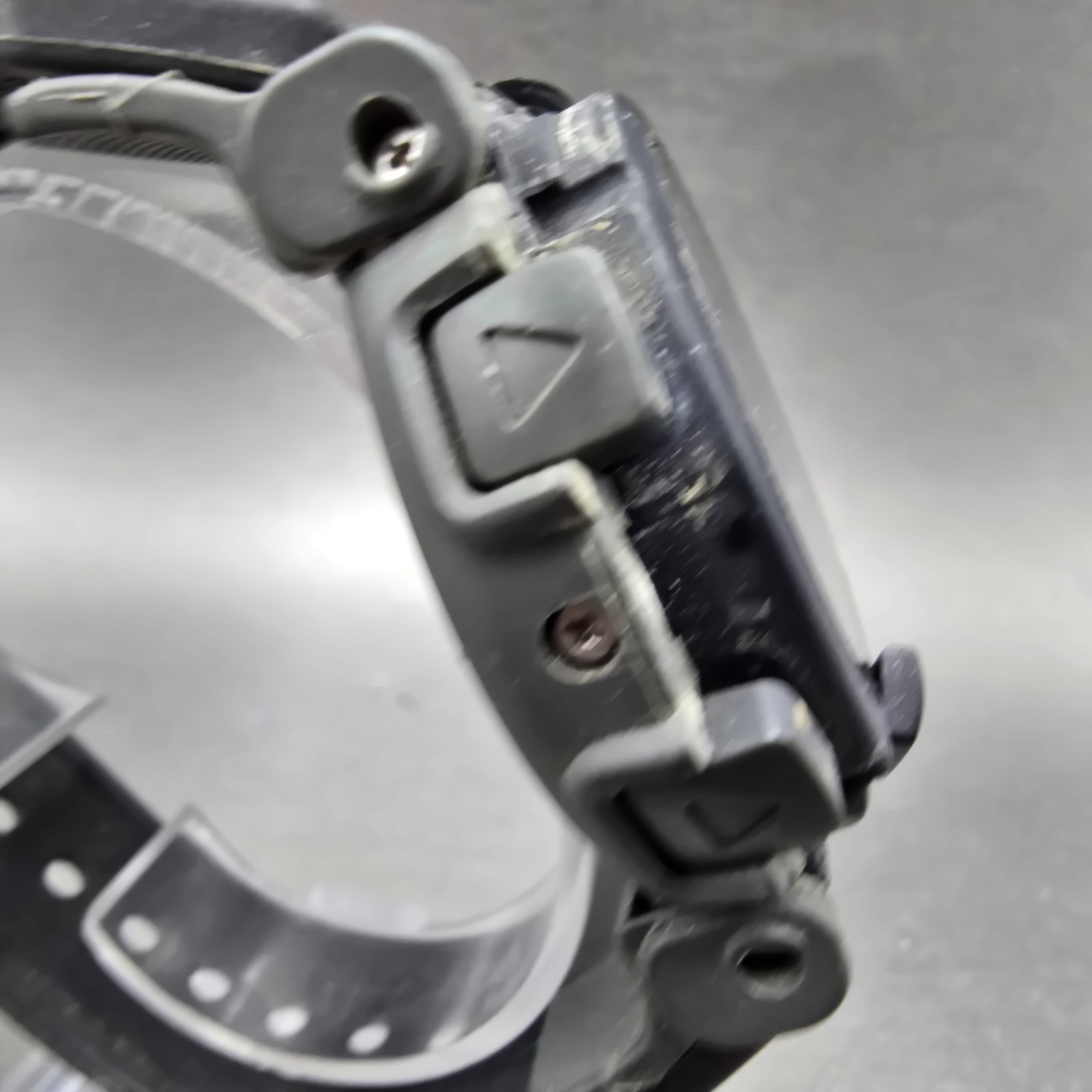 Casio G-Shock DW-003 Watch Men 44mm Black Gray Alarm Chronograph New battery