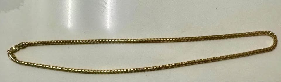 22k Diamond Cut Franco Necklace Solid Yellow Gold 24″ 3.5mm 71.8g