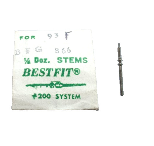 BFG 866 875 Winding Stem TAP 6 watch part #200/93F