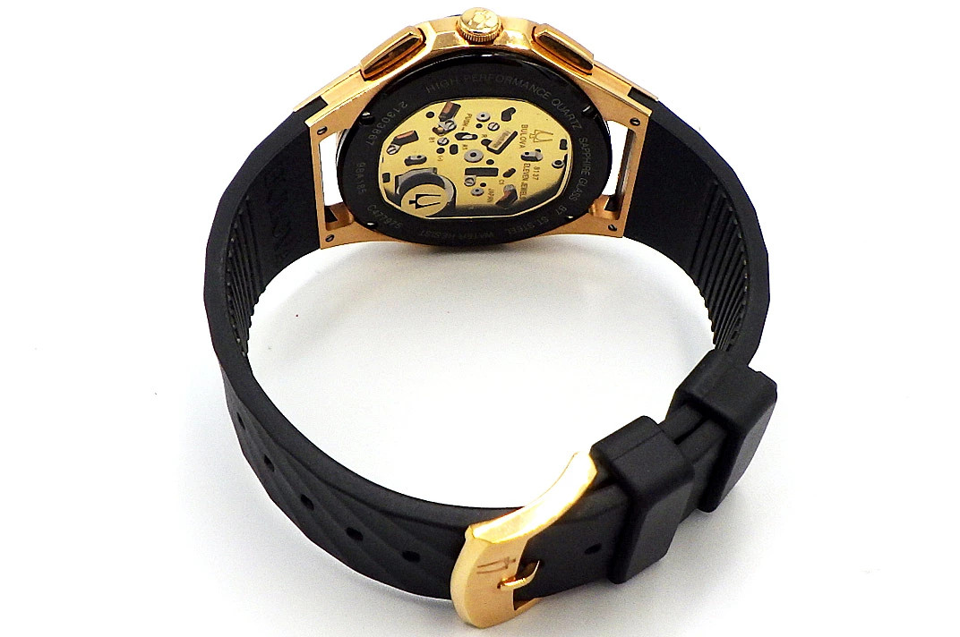 Bulova Curv Chronograph Quartz Men’s 98A185 with , Outer Box, [Used], Popular,