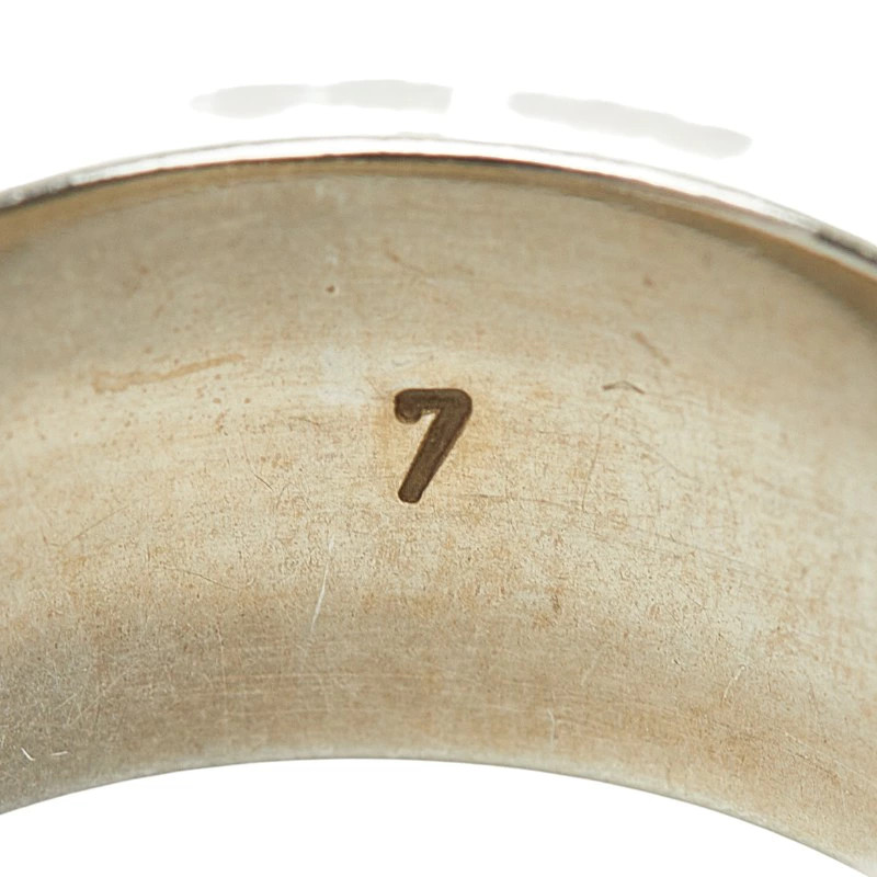Gucci Brandet G Ring SV925 Silver Ladies US 3.5.5 | Elegant Jewelry