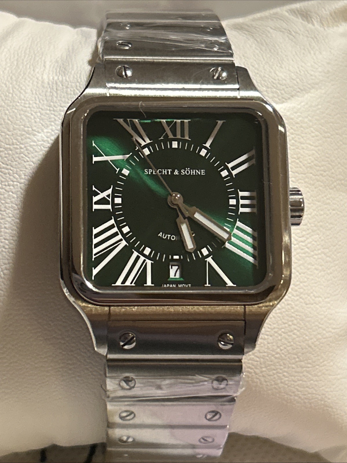 Stunning Green SPECHT & SOHNE Automatic Movement Sapphire Original Price $695