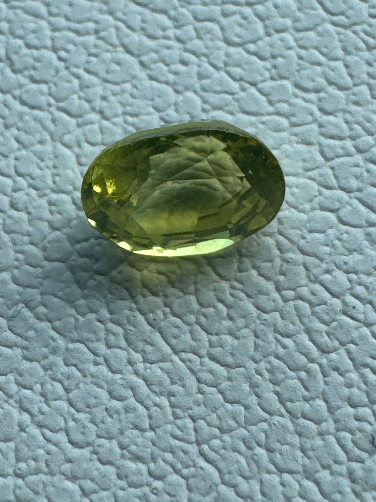 Canary Yellow CHRYSOBERYL, 0.46 Carat, 5 x 4 mm, Oval, Clean. Natural Gem. #46