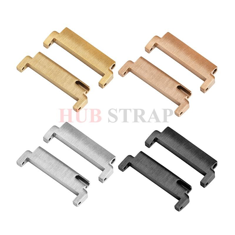 Watch Strap Adapter Pair Quick Release Connectors 18mm to 20mm 22mm 20mm to 22mm