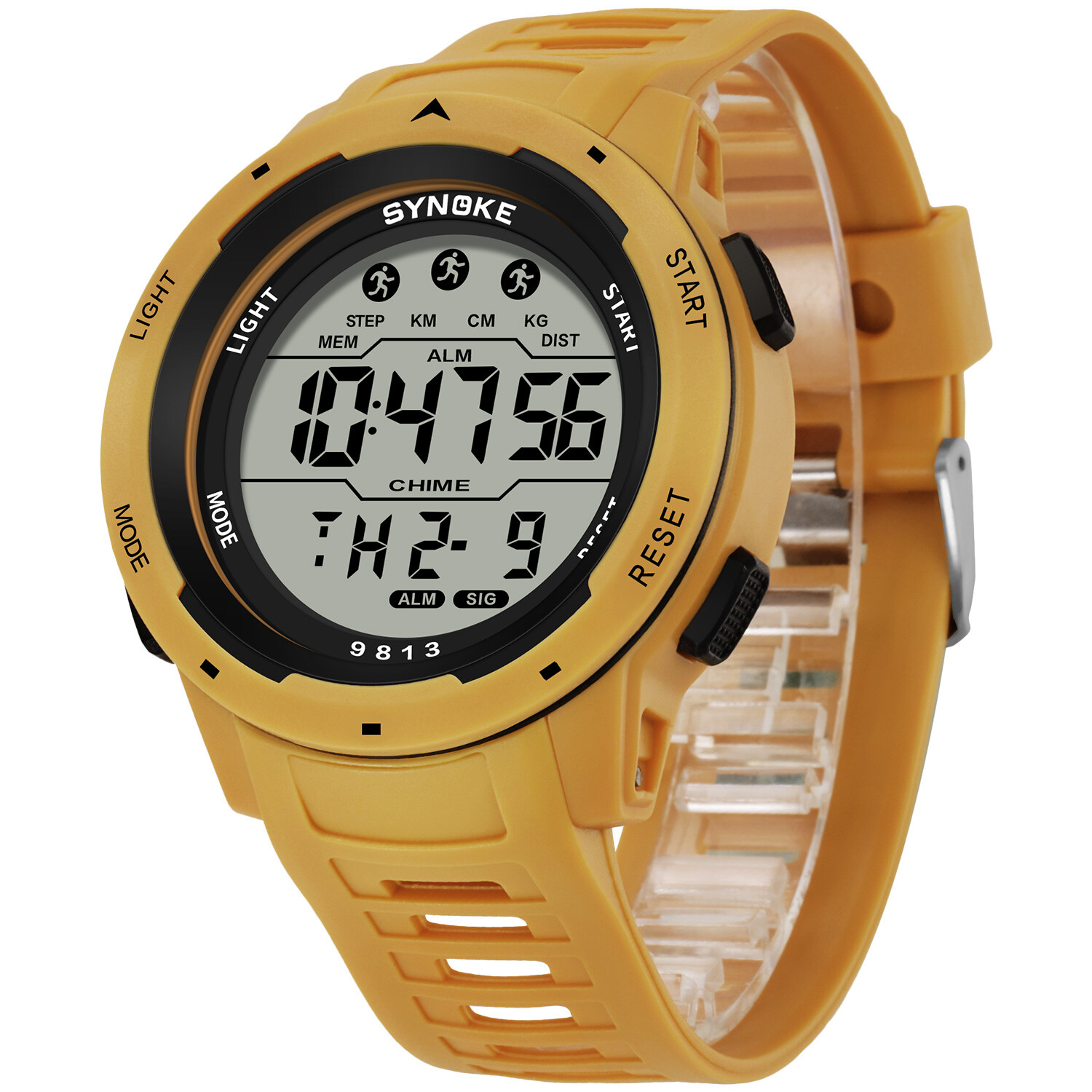 Men Waterproof Digital Sports Watch Military Tactical LED Backlight Wristwatch