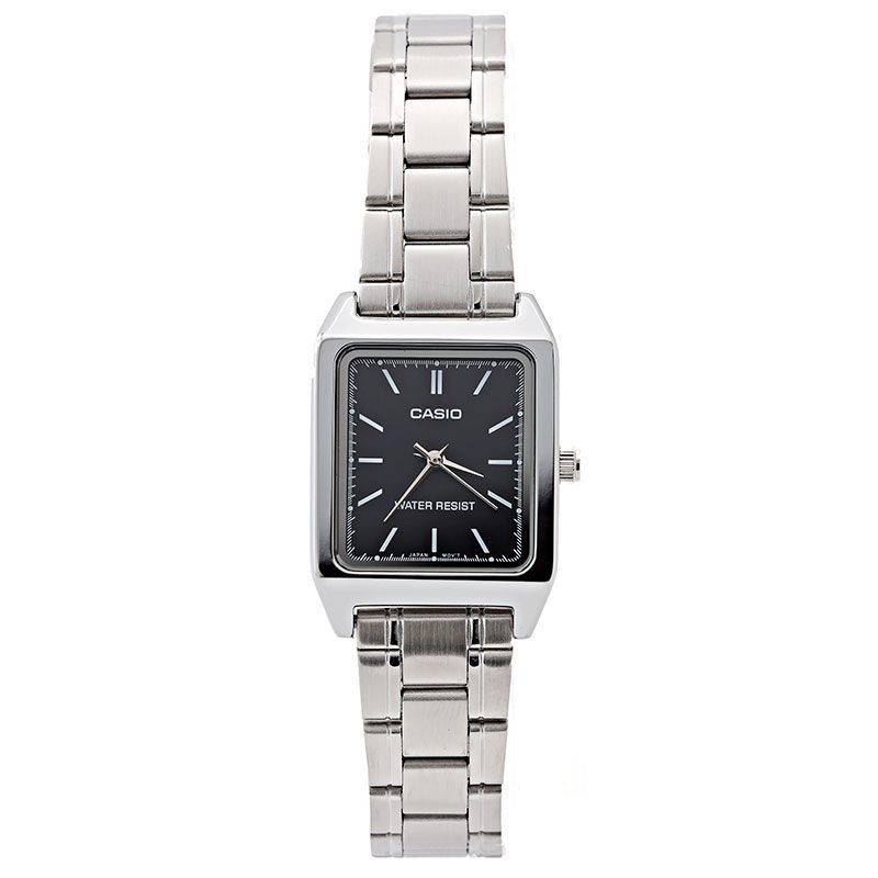 New Casio Wristwatch CASIO STANDARD LTP V007D 1E Silver Black Ladies CASIO from