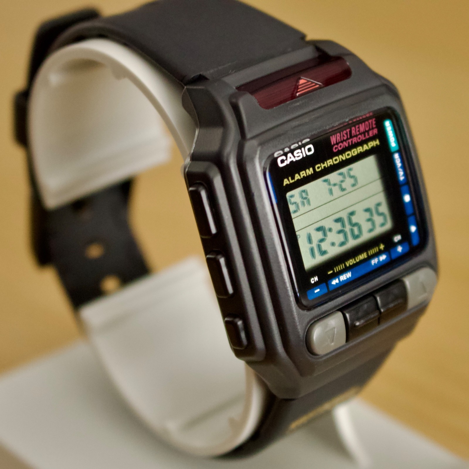 NOS Casio CMD-30B 1994 TV Remote Control Digital Wrist Watch 1173 Korea