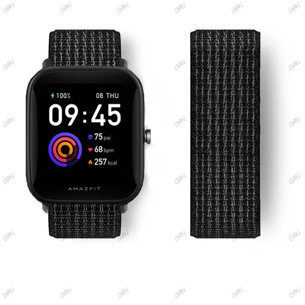 20mm/22mm watch band For Amazfit GTR/GTS 4-3-2-2e/GTR 42mm-47mm/bip-U-S-lite Nyl