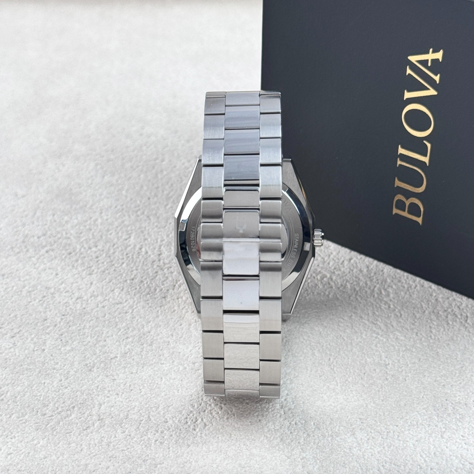 Bulova Surveyor Automatic Silver Dial Stainless Steel Men’s Watch 96A274