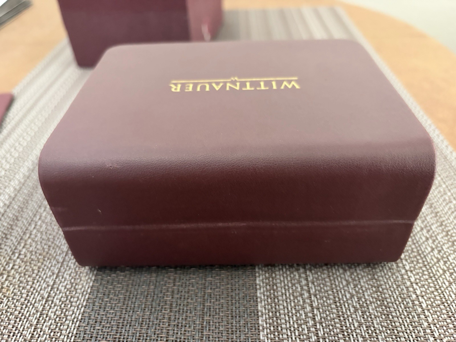 WITTNAUER 12C00 In Box Never Worn Watch Mens Wristwatch