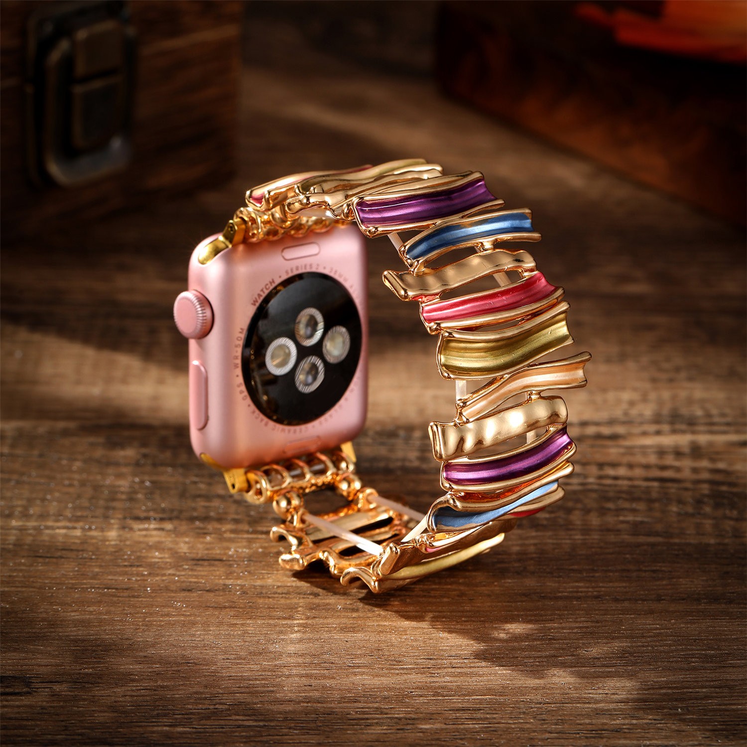 Jewelry Bangle Strap for Apple Watch Band 41 45 40 44 38 42 46mm 49mm Wristband