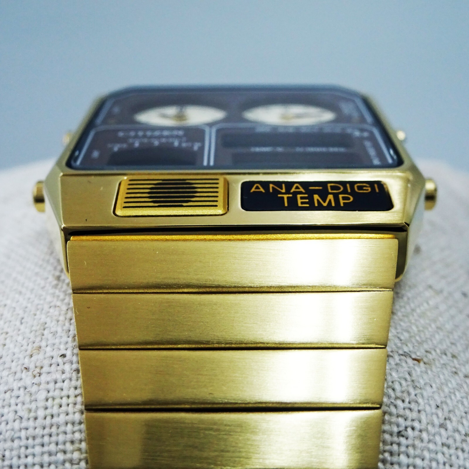 CITIZEN ANA-DIGI TEMP reprint model watch gold JG2103-72X from japan NEW