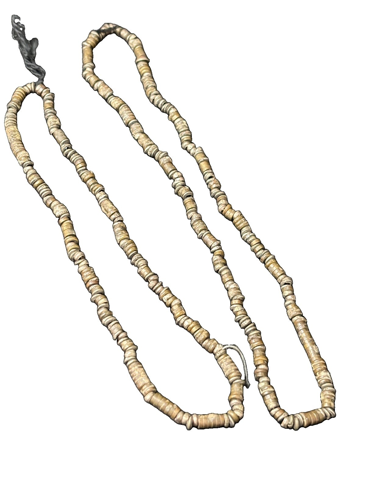 Vintage African Trade Bead Necklace Large 30″