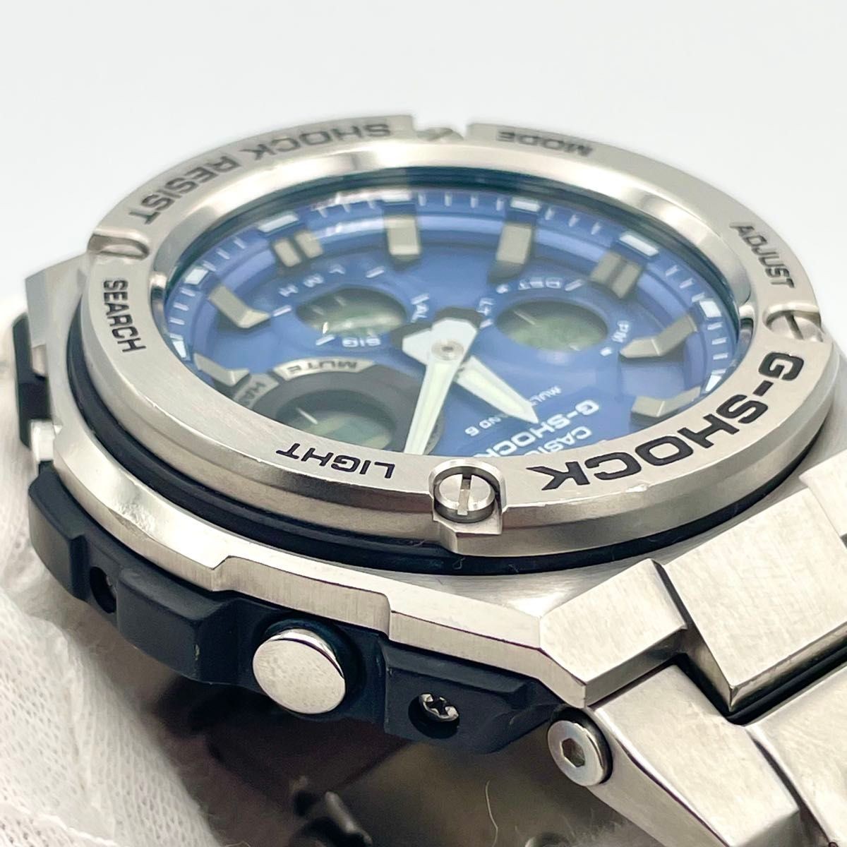 Rare color CASIO G SHOCK G Shock Watch Blue GST W110D 2AJF Working item