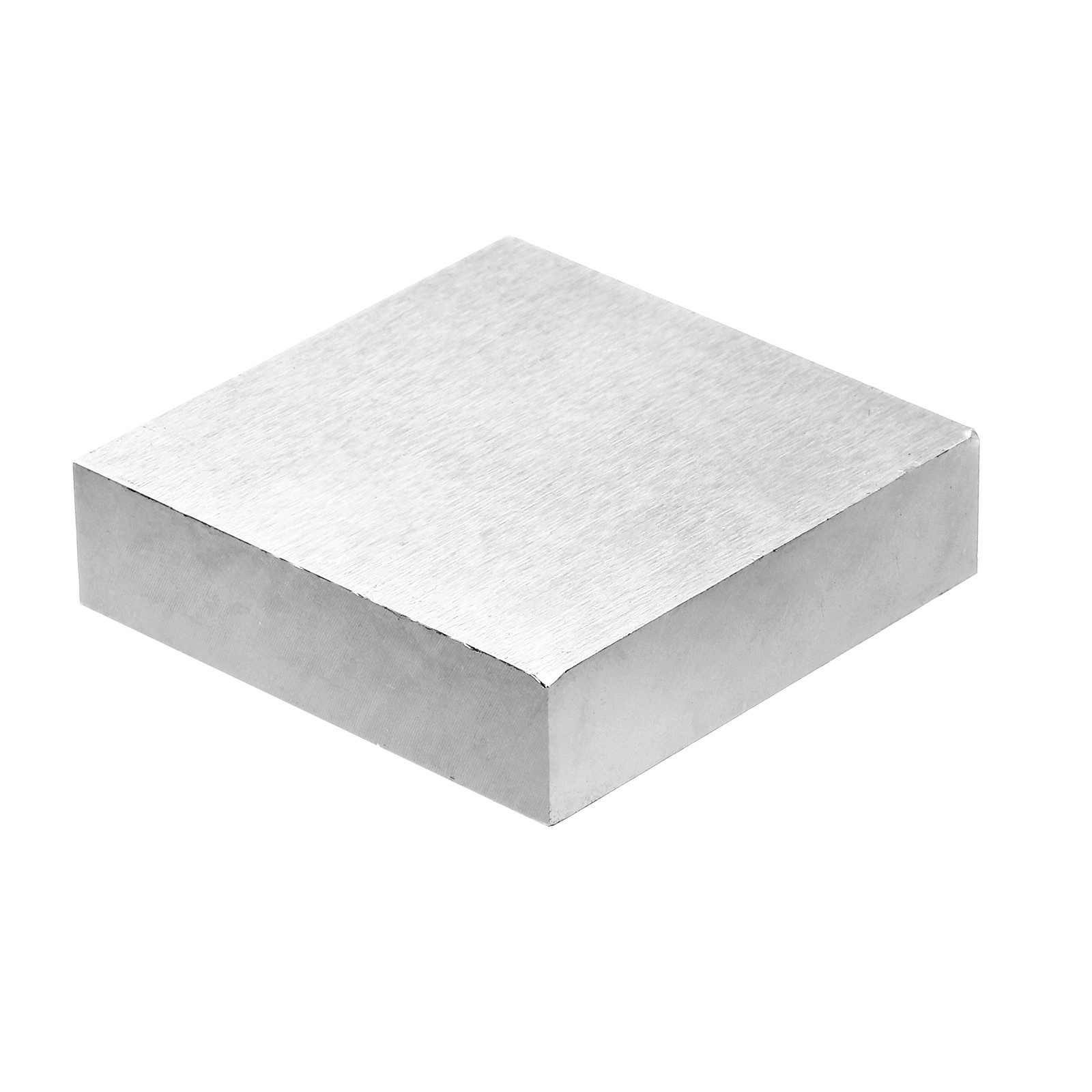 60x60x15mm Steel Bench Block, Steel Block Metal Bench Block No Holes, Square