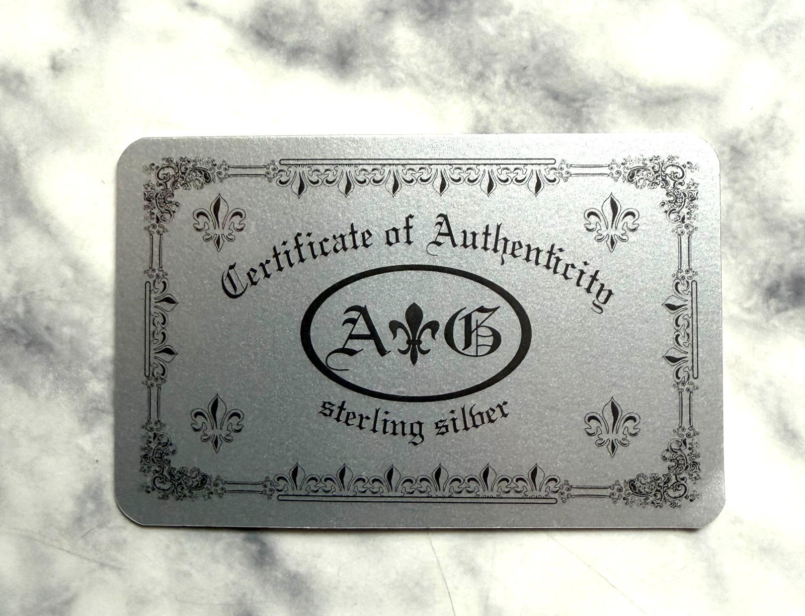 Chrome Hearts Sterling Silver 3-Pendant Necklace, Authenticity Card, Pouch, 2002