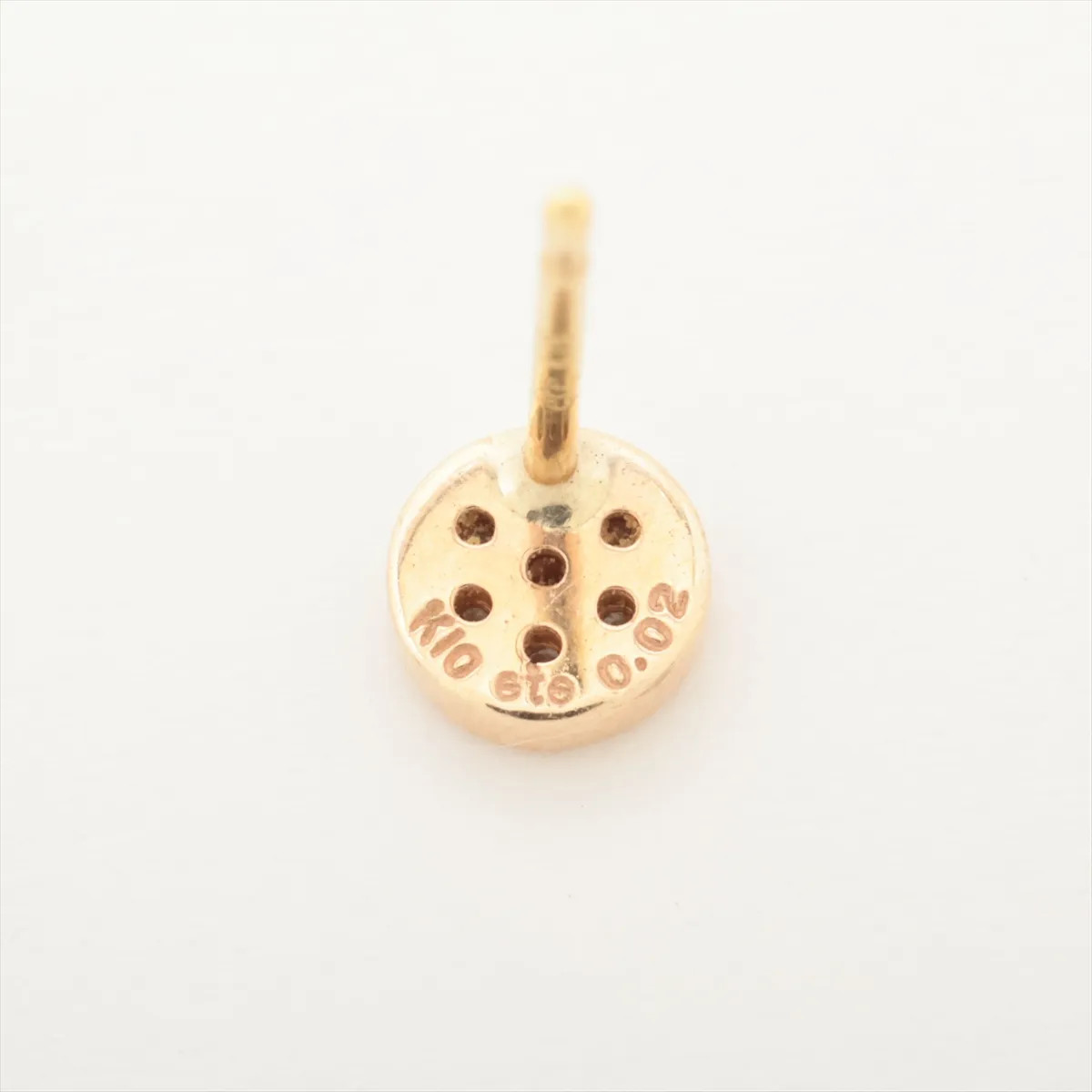 ete diamond Piercing jewelry K18(YG)×K10(YG) 0.5g 0.02 0.02