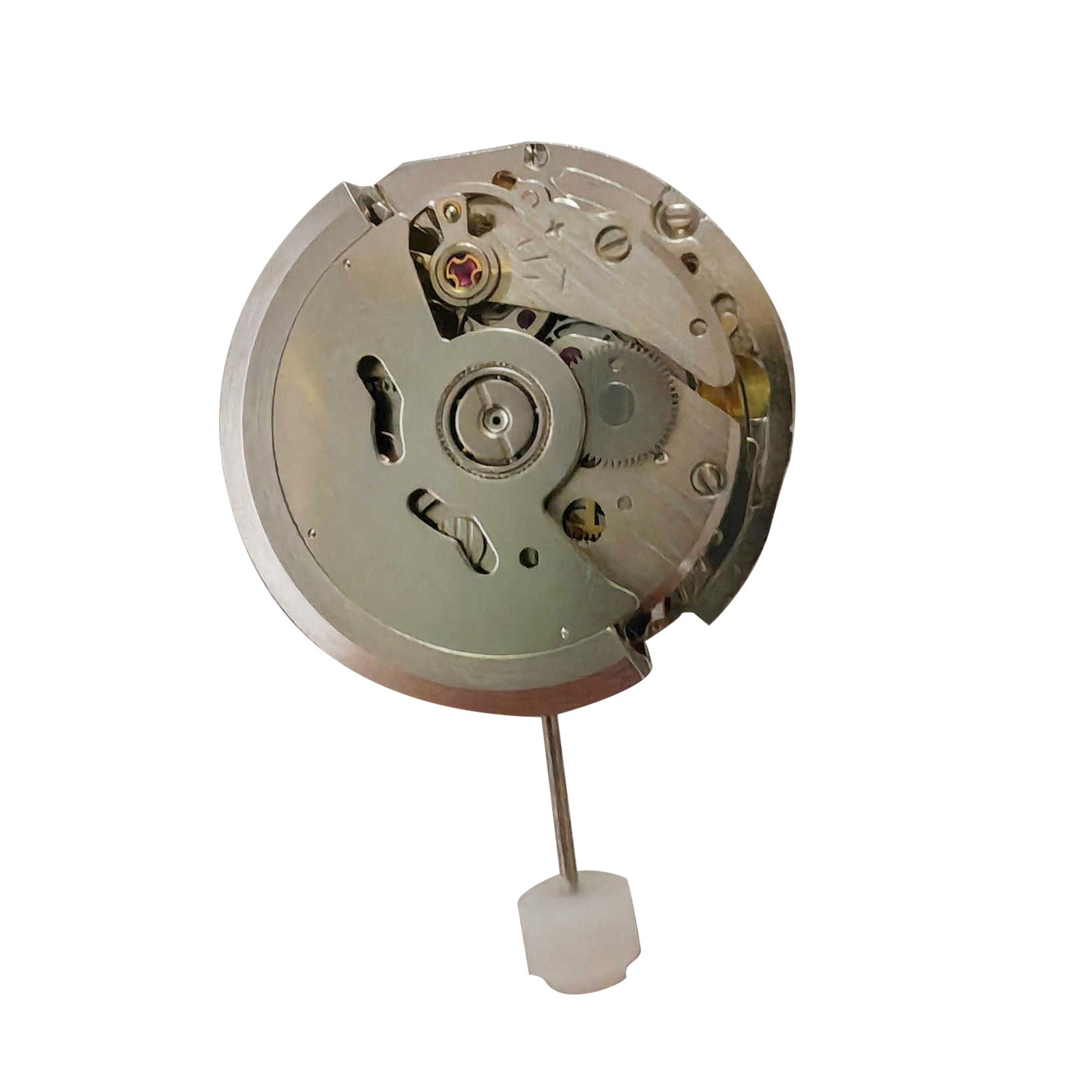 China Made Auto Mechanical Watch Movement Day Date Crown at 3 For NH36 Durable