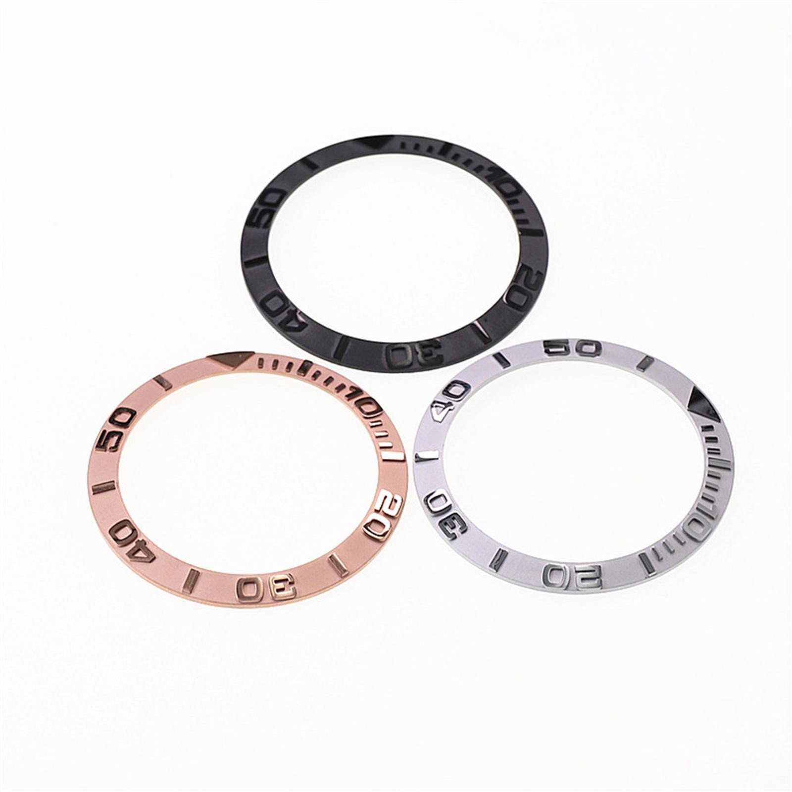 4 Color 38mm Ceramic Bezel Inserts For Yacht Master Watch Ring For SKX007 SKX009