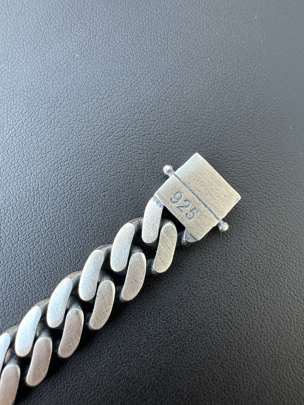 Graduated Miami Cuban Link Bracelet Solid 925 Sterling Silver Box Clasp 12-20mm