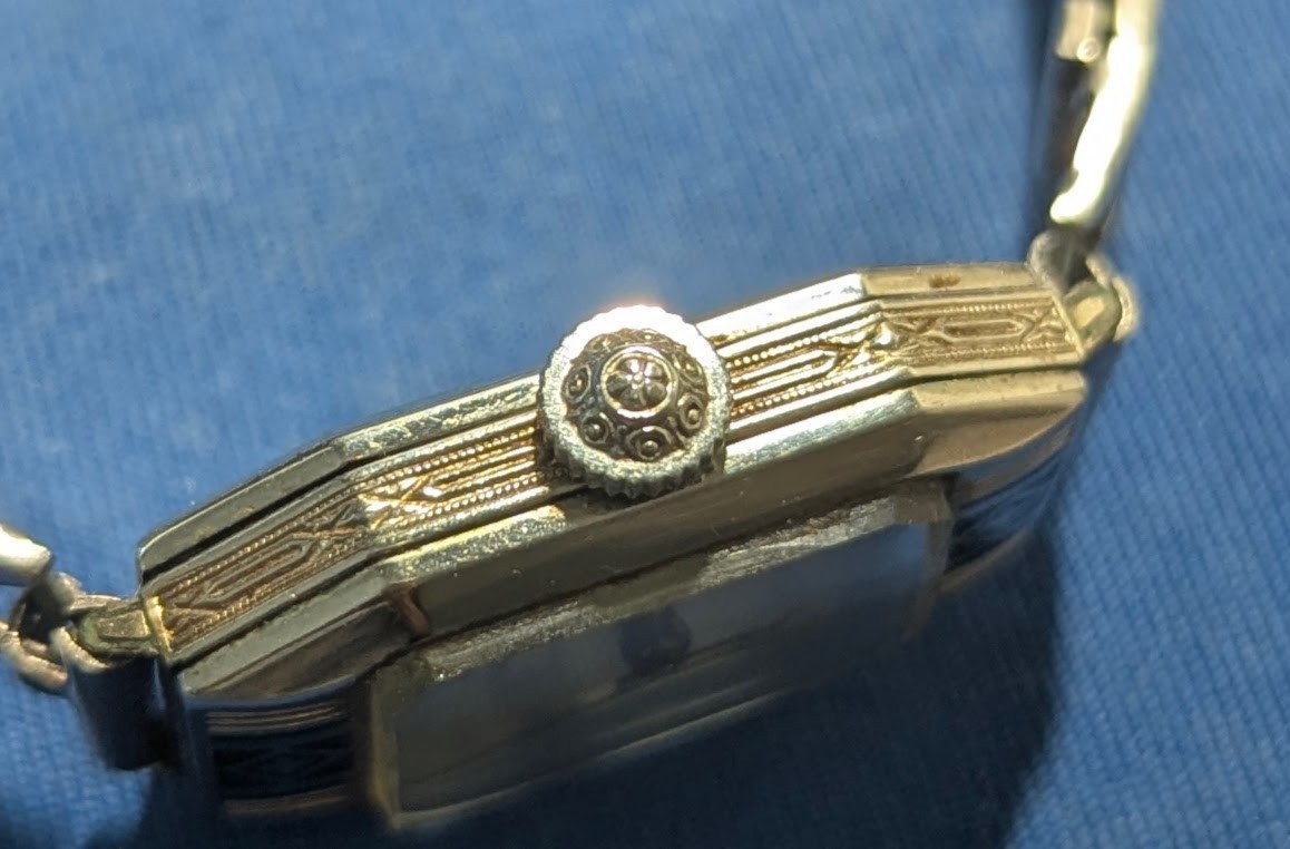 1933 Waltham Art Deco 17 jewel Ladies watch and Vintage Voumard 17 jewel ladies